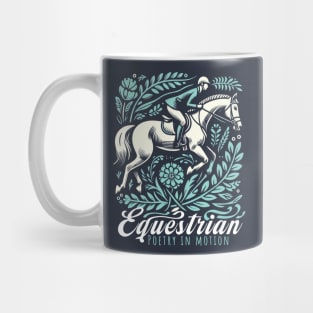 equestrian sports tshirt, print, long sleeve etc Mug